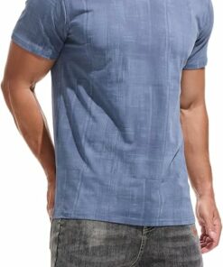 Alternative view of Dark Blue Hipster Hiphop Tees MA39