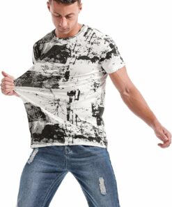 Alternative view of Fashion Print Hipster Hiphop Tees MA31