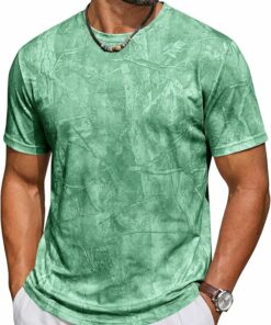 Green Short Sleeve Graphic T-Shirt MA57