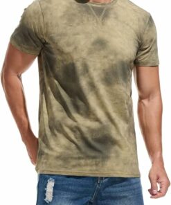 Alternative view of Light Green Hipster Hiphop Tees MA36