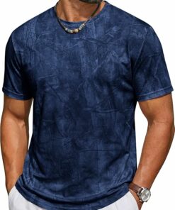 Navy Short Sleeve Graphic T-Shirt MA59