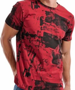 Red Hipster Hiphop Tees MA40