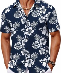 Tropical Backyard Flowers Summer Shirts MA41