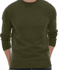 Army Green Soft Casual Sweater MA105