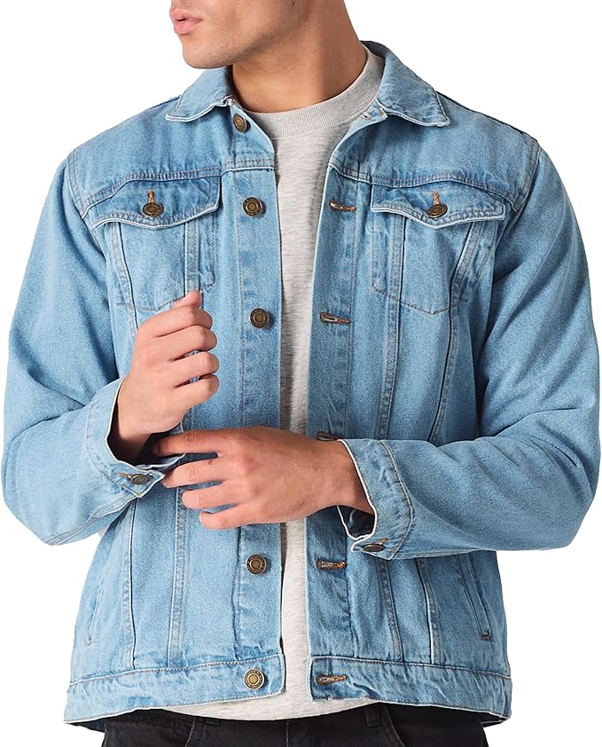 Blue Wash Lightweight Denim Jacket MA142
