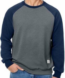 Dark Grey Casual Pullover Sweatshirts MA146
