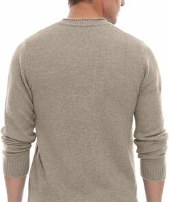 Alternative view of Khaki Soft Casual Sweater MA106