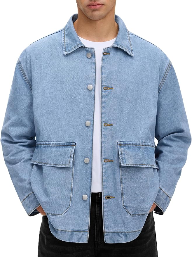 Light Denim Blue Jean Jacket MA125