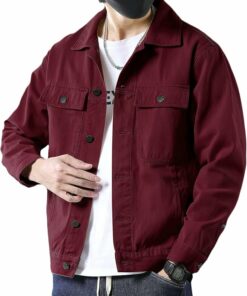 Men's Casual Lightweight Cotton Jacket MA138