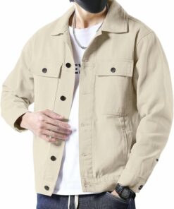 Casual Lightweight Cotton Jacket MA139