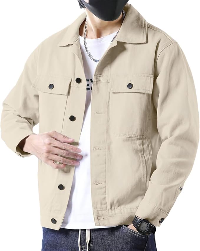 Casual Lightweight Cotton Jacket MA139