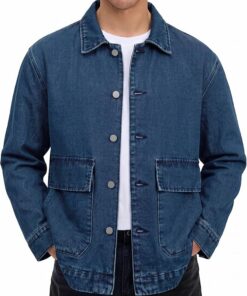 Men’s Denim Blue Jean Jacket MA127